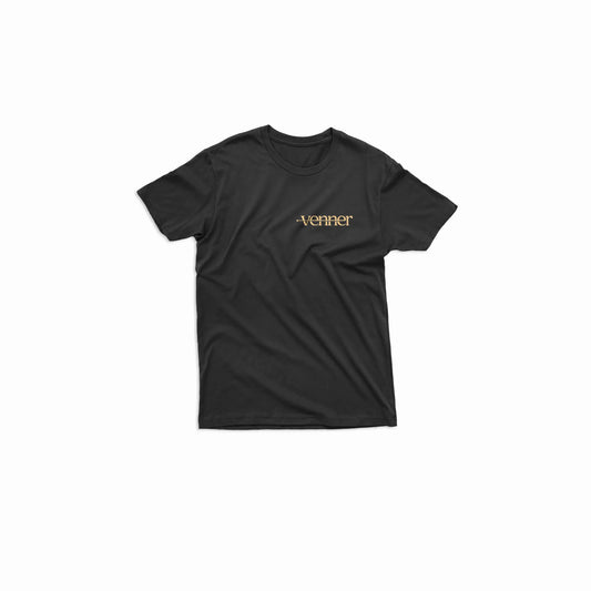 PLAYERA 10 AÑOS DE REFLEJOS NEGRA