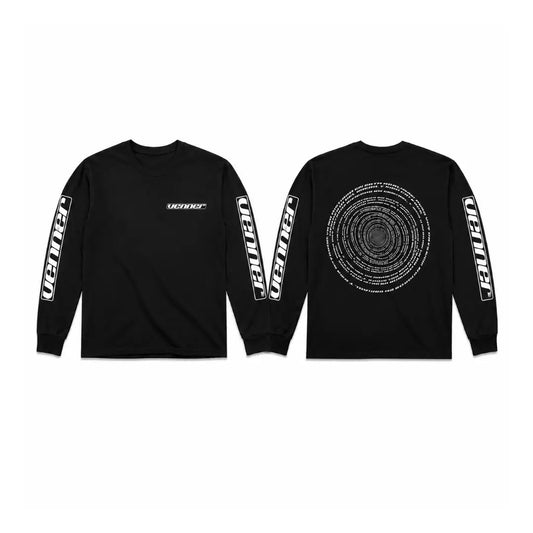 PLAYERA MANGA LARGA ESPIRAL