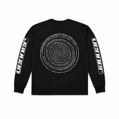 PLAYERA MANGA LARGA ESPIRAL