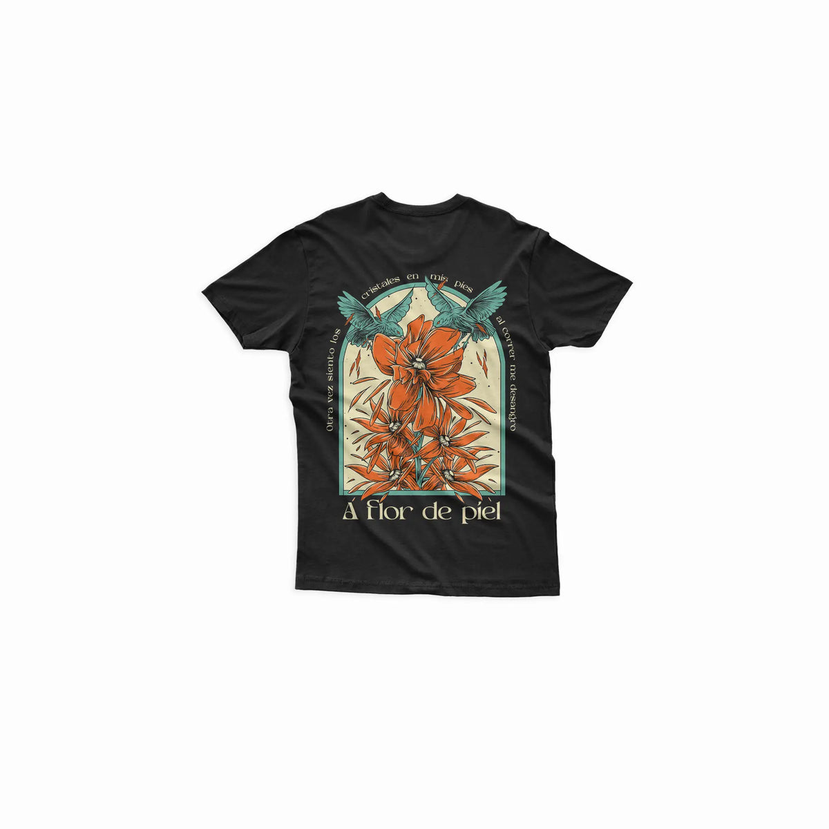PLAYERA A FLOR DE PIEL