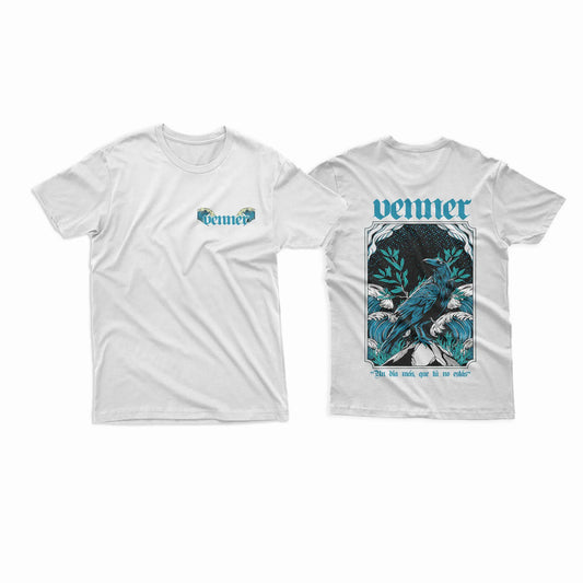 PLAYERA LAS OLAS BLANCA